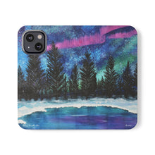 Load image into Gallery viewer, Aurora - PHONE CASE WALLET for Samsung &amp; iPhones - by Kerry Sandhu Art
