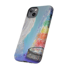 Load image into Gallery viewer, Angels Brought Me Here - TOUGH PHONE CASES for Samsung &amp; iPhones - by Kerry Sandhu Art
