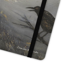 Load image into Gallery viewer, Come Join the Murder - PHONE CASE WALLET - by Kerry Sandhu Art
