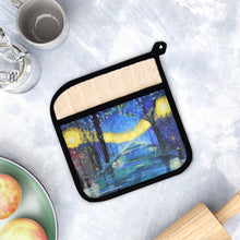 Load image into Gallery viewer, Pot Holder/Oven Mitts 100% Polyester &amp; Heat resistant. Many designs to choose from, All are original Kerry Sandhu Art.
