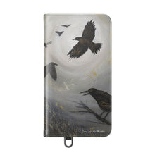 Load image into Gallery viewer, Come Join the Murder - PHONE CASE WALLET - by Kerry Sandhu Art
