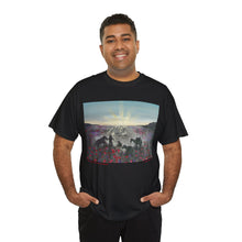 Load image into Gallery viewer, The Band Played Waltzing Matilda - Unisex HEAVY COTTON TEE - by Kerry Sandhu Art
