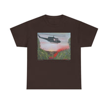 Load image into Gallery viewer, The Battle of Long Tan - Unisex HEAVY COTTON TEE - by Kerry Sandhu Art
