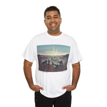 Load image into Gallery viewer, The Band Played Waltzing Matilda - Unisex HEAVY COTTON TEE - by Kerry Sandhu Art
