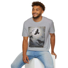 Load image into Gallery viewer, T-Shirt made from very soft materials, no side seams. Feels like bliss to wear! Many designs by Kerry Sandhu Art
