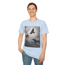 Load image into Gallery viewer, T-Shirt made from very soft materials, no side seams. Feels like bliss to wear! Many designs by Kerry Sandhu Art
