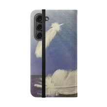 Load image into Gallery viewer, Three Little Birds (Faith) - PHONE CASE WALLET - by Kerry Sandhu Art
