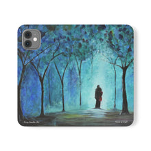 Load image into Gallery viewer, Forest of Light - PHONE CASE WALLET - by Kerry Sandhu Art
