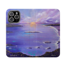Load image into Gallery viewer, Setting Sun - PHONE CASE WALLET for Samsung &amp; iPhones - by Kerry Sandhu Art
