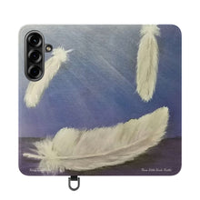 Load image into Gallery viewer, Three Little Birds (Faith) - PHONE CASE WALLET - by Kerry Sandhu Art
