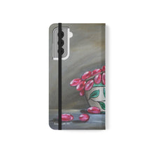 Load image into Gallery viewer, Bowl of Grapes - PHONE CASE WALLET for Samsung &amp; iPhones - by Kerry Sandhu Art
