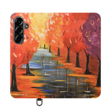 Load image into Gallery viewer, Autumn Leaves - PHONE CASE WALLET for Samsung &amp; iPhones - by Kerry Sandhu Art

