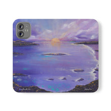 Load image into Gallery viewer, Setting Sun - PHONE CASE WALLET for Samsung &amp; iPhones - by Kerry Sandhu Art
