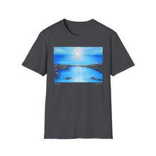 Load image into Gallery viewer, T-Shirt made from very soft materials, no side seams. Feels like bliss to wear! Many designs by Kerry Sandhu Art
