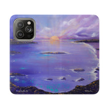 Load image into Gallery viewer, Setting Sun - PHONE CASE WALLET for Samsung &amp; iPhones - by Kerry Sandhu Art
