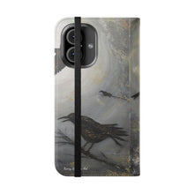 Load image into Gallery viewer, Come Join the Murder - PHONE CASE WALLET - by Kerry Sandhu Art
