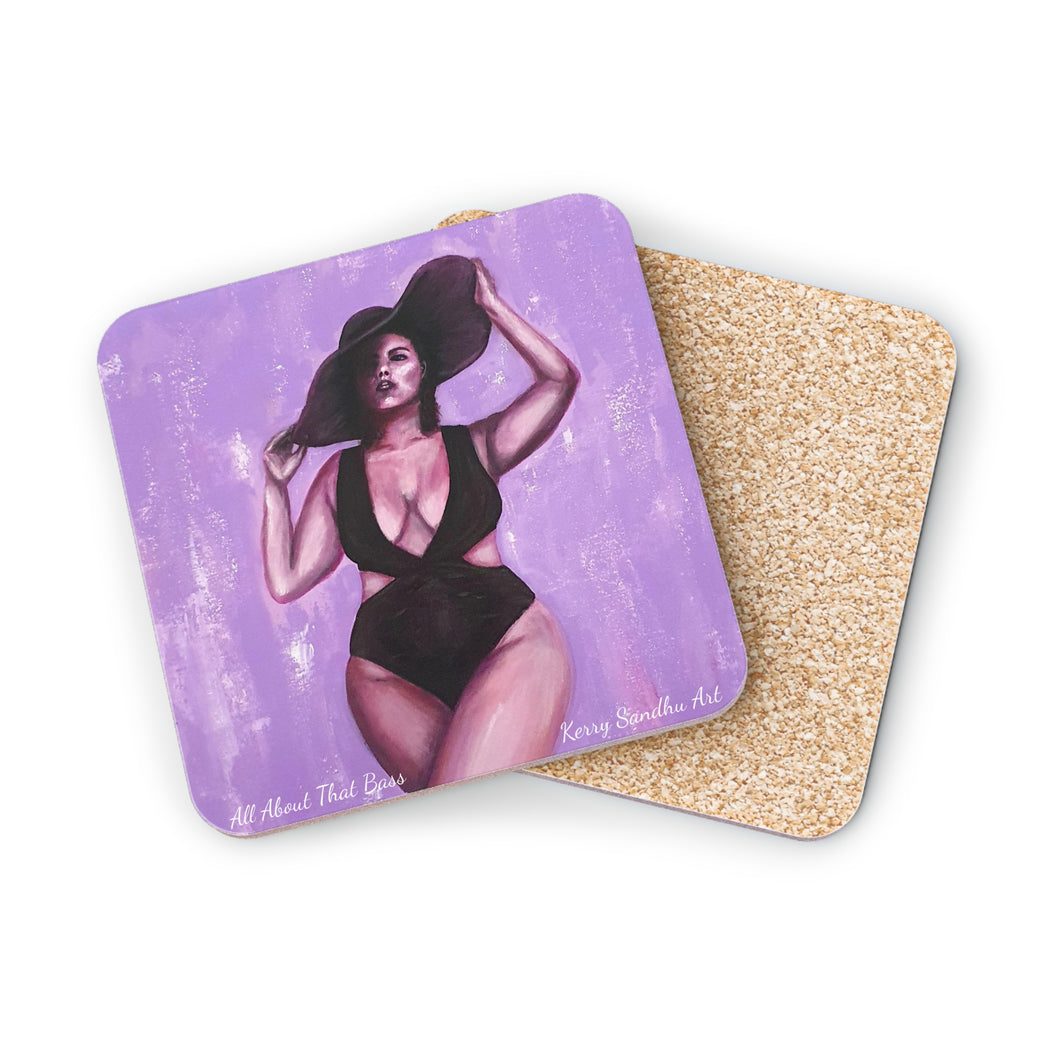All About That Bass - Drink COASTERS - Designed from original artwork
