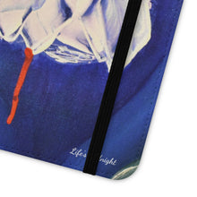 Load image into Gallery viewer, Life&#39;s Midnight - PHONE CASE WALLET - by Kerry Sandhu Art
