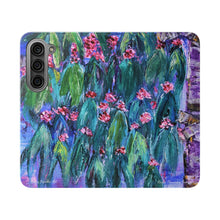 Load image into Gallery viewer, Rustic Flowering Gum - PHONE CASE WALLET - by Kerry Sandhu Art
