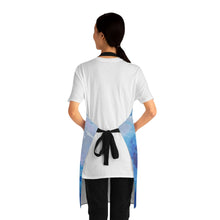 Load image into Gallery viewer, Apron - lightweight, silky finish 100% polyester, two front pockets. Many original artwork designs by Kerry Sandhu Art
