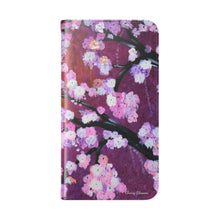 Load image into Gallery viewer, Cherry Blossom - PHONE CASE WALLET - by Kerry Sandhu Art

