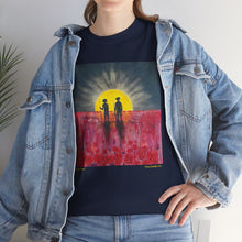 Load image into Gallery viewer, Freedom Called - Unisex HEAVY COTTON TEE - by Kerry Sandhu Art
