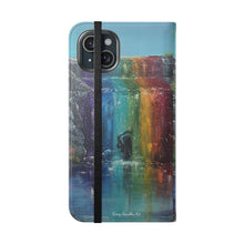 Load image into Gallery viewer, Return to Innocence - PHONE CASE WALLET - by Kerry Sandhu Art
