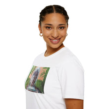 Load image into Gallery viewer, T-Shirt made from very soft materials, no side seams. Feels like bliss to wear! Many designs by Kerry Sandhu Art

