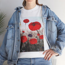 Load image into Gallery viewer, For The Fallen - Unisex HEAVY COTTON TEE - by Kerry Sandhu Art
