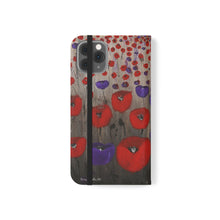 Load image into Gallery viewer, Benedictus (Poppies Only) - PHONE CASE WALLET - by Kerry Sandhu Art
