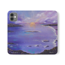 Load image into Gallery viewer, Setting Sun - PHONE CASE WALLET for Samsung &amp; iPhones - by Kerry Sandhu Art
