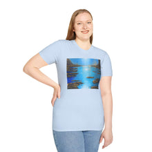 Load image into Gallery viewer, T-Shirt made from very soft materials, no side seams. Feels like bliss to wear! Many designs by Kerry Sandhu Art
