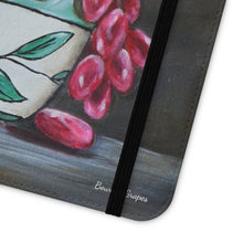 Load image into Gallery viewer, Bowl of Grapes - PHONE CASE WALLET for Samsung &amp; iPhones - by Kerry Sandhu Art
