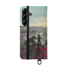 Load image into Gallery viewer, The Band Played Waltzing Matilda -PHONE CASE WALLET- by Kerry Sandhu Art
