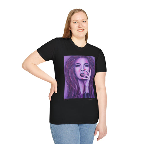 T-Shirt made from very soft materials, no side seams. Feels like bliss to wear! Many designs by Kerry Sandhu Art