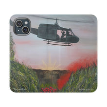 Load image into Gallery viewer, The Battle of Long Tan - PHONE CASE WALLET - by Kerry Sandhu Art
