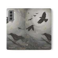 Load image into Gallery viewer, Come Join the Murder - PHONE CASE WALLET - by Kerry Sandhu Art
