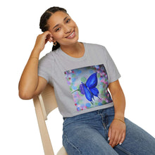 Load image into Gallery viewer, T-Shirt made from very soft materials, no side seams. Feels like bliss to wear! Many designs by Kerry Sandhu Art
