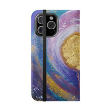 Load image into Gallery viewer, Flower of Gratitude - PHONE CASE WALLET - by Kerry Sandhu Art
