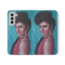 Load image into Gallery viewer, Girl On Fire - PHONE CASE WALLET - by Kerry Sandhu Art
