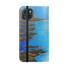 Load image into Gallery viewer, Moon River - PHONE CASE WALLET for Samsung &amp; iPhones - by Kerry Sandhu Art
