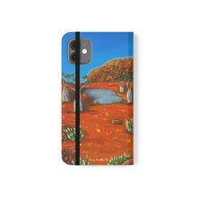 Load image into Gallery viewer, Beds Are Burning - PHONE CASE WALLET - by Kerry Sandhu Art
