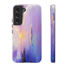Load image into Gallery viewer, Setting Sun - TOUGH PHONE CASES for Samsung &amp; iPhones - by Kerry Sandhu Art
