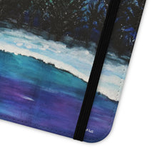 Load image into Gallery viewer, Aurora - PHONE CASE WALLET for Samsung &amp; iPhones - by Kerry Sandhu Art
