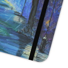 Load image into Gallery viewer, Colours of the Rain - PHONE CASE WALLET - by Kerry Sandhu Art
