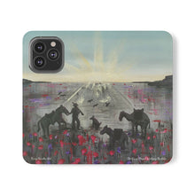 Load image into Gallery viewer, The Band Played Waltzing Matilda -PHONE CASE WALLET- by Kerry Sandhu Art
