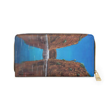 Load image into Gallery viewer, Reflections - ZIPPER WALLET - Designed from original artwork
