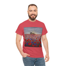 Load image into Gallery viewer, Benedictus - Unisex HEAVY COTTON TEE - by Kerry Sandhu Art
