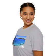 Load image into Gallery viewer, T-Shirt made from very soft materials, no side seams. Feels like bliss to wear! Many designs by Kerry Sandhu Art
