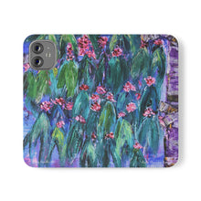 Load image into Gallery viewer, Rustic Flowering Gum - PHONE CASE WALLET - by Kerry Sandhu Art
